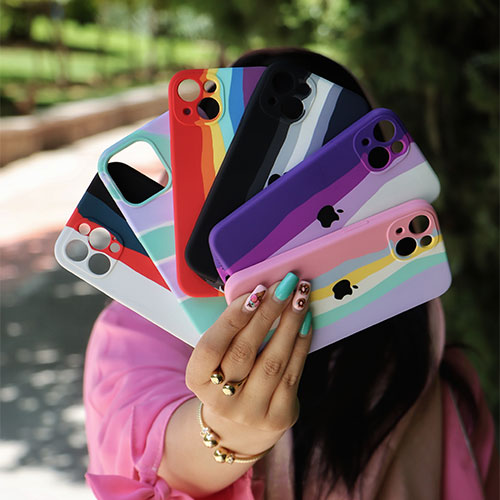 قاب سیلیکونی هفت رنگ شیائومی