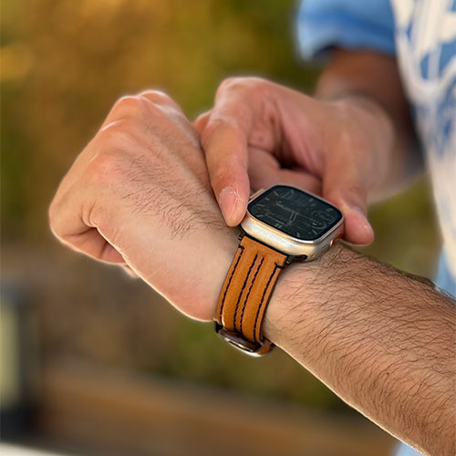 بند اپل واچ چرمی