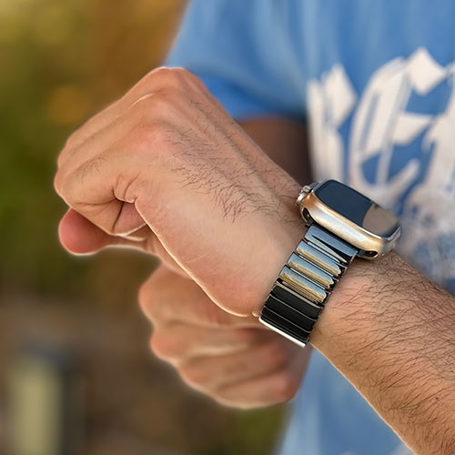 بند ساعت اپل واچ از جنس سرامیک، بادوام و شیک