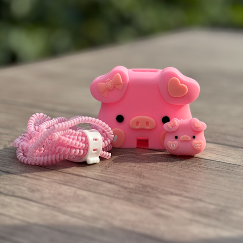 محافظ آداپتور 25W سامسونگ طرح خوک