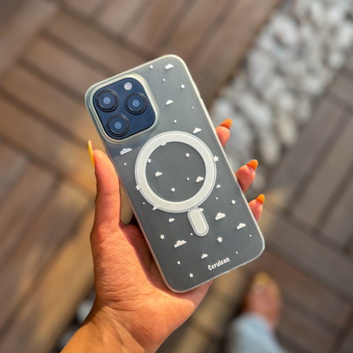 قاب گوشی مات با طرح ابر مناسب شیائومی