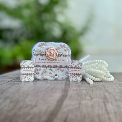 محافظ آداپتور 20W آیفون طرح رز صورتی