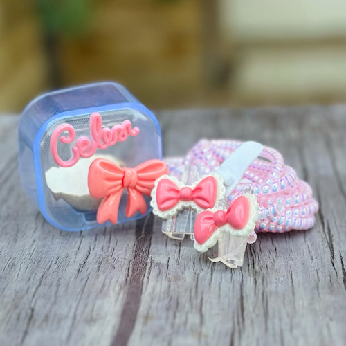 محافظ آداپتور 20W آیفون طرح پاپیون بی رنگ